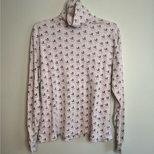 Vintage 90s Snowmen Turtleneck (XL)